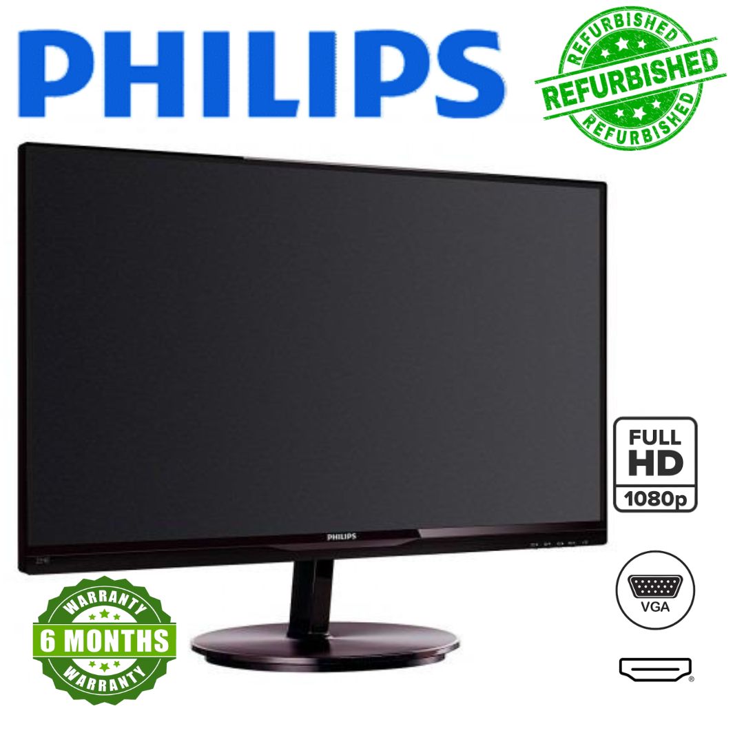 Philips Refurbished 224E Soft Blue Monitor: 21.5